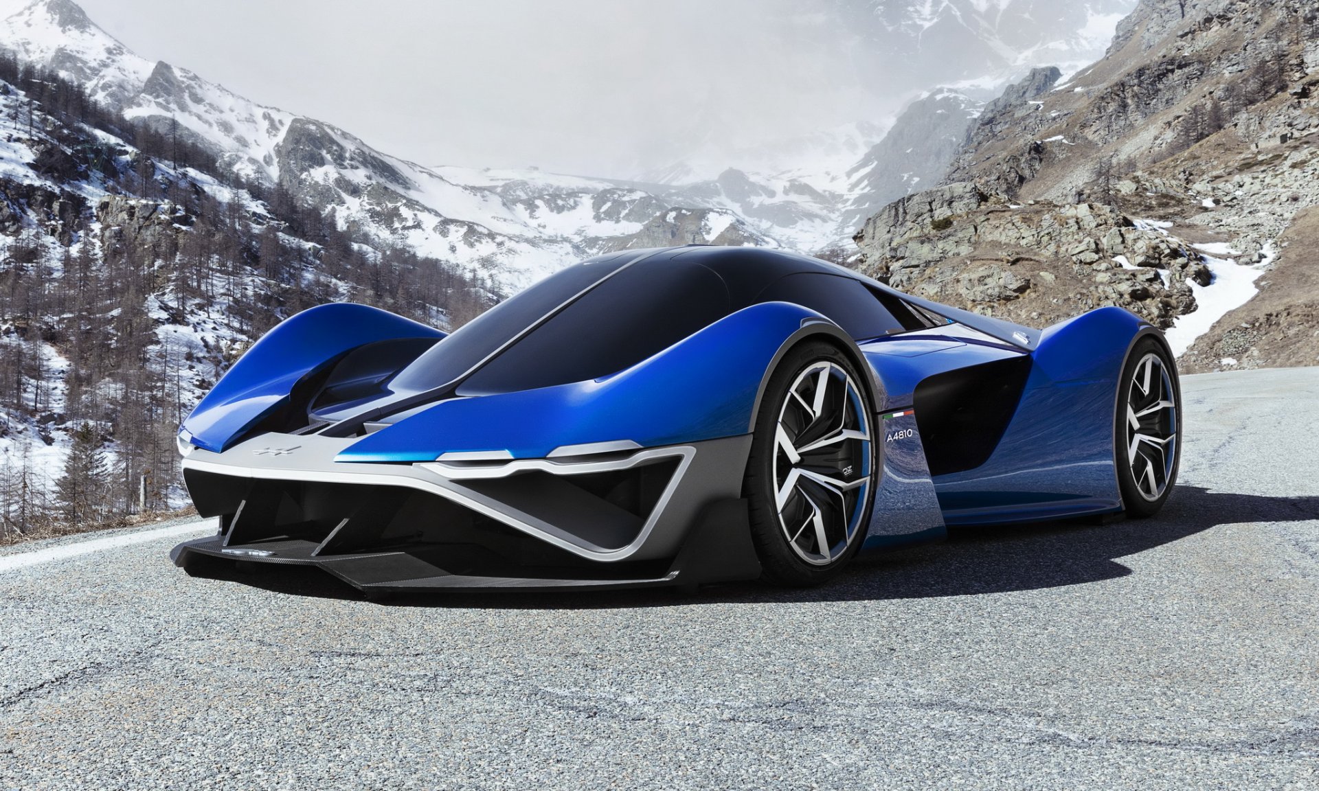 Alpine ร่วมกับ IED Design School เปิดตัวซุปเปอร์คาร์ต้นแบบ A4810 สำหรับปี 2035