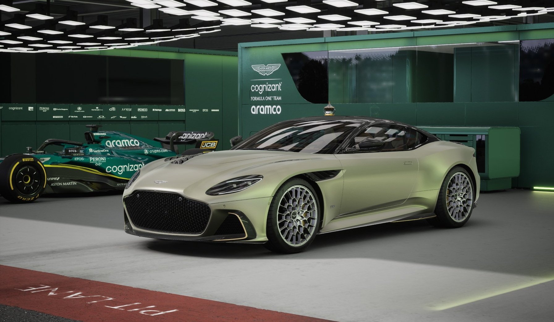 Aston Martin อัพเดทเว็บ Config รถใหม่ นำคุณเข้าสู่โรงจอดทีมแข่ง F1 