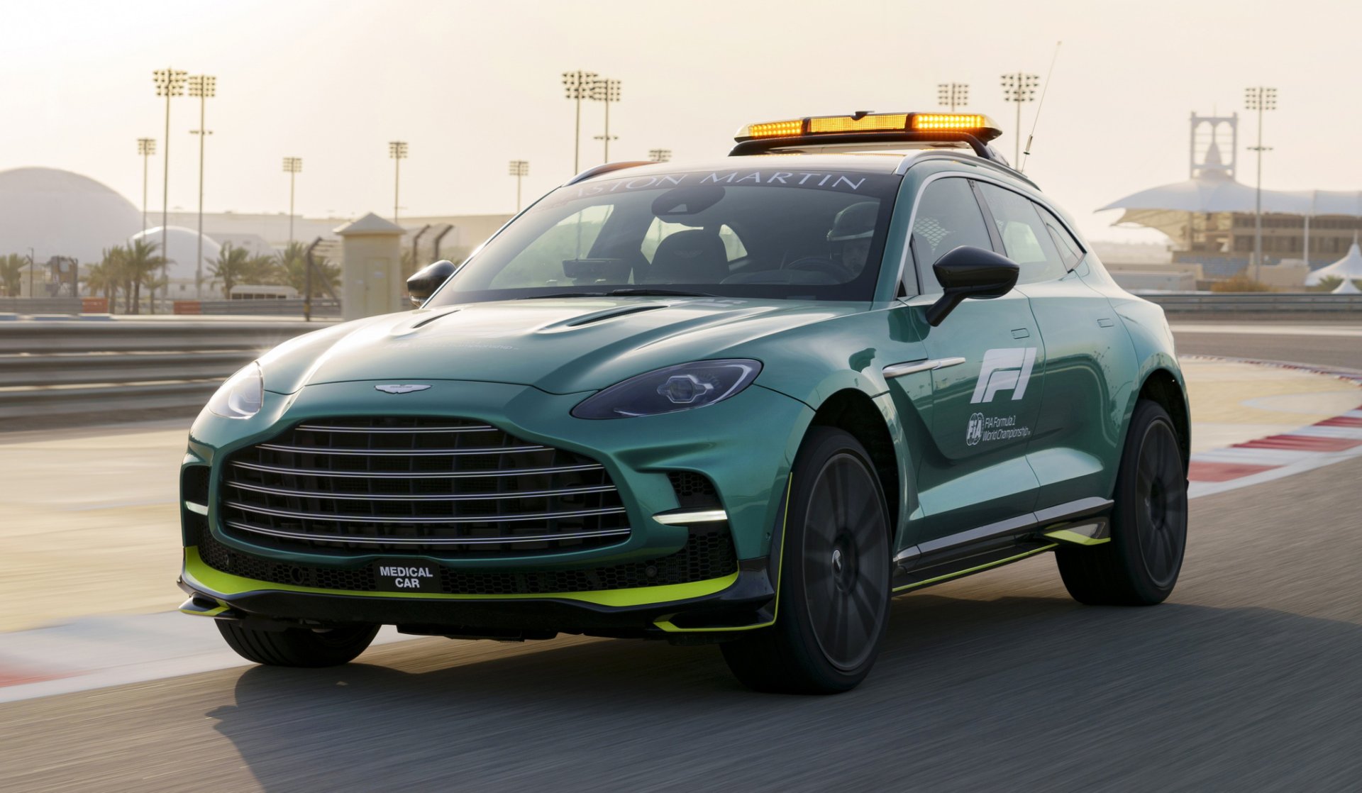 Aston Martin DBX707 รับหน้าที่เป็นรถแพทย์ Medical Car ในการแข่งขัน F1 ฤดูกาล 2023 