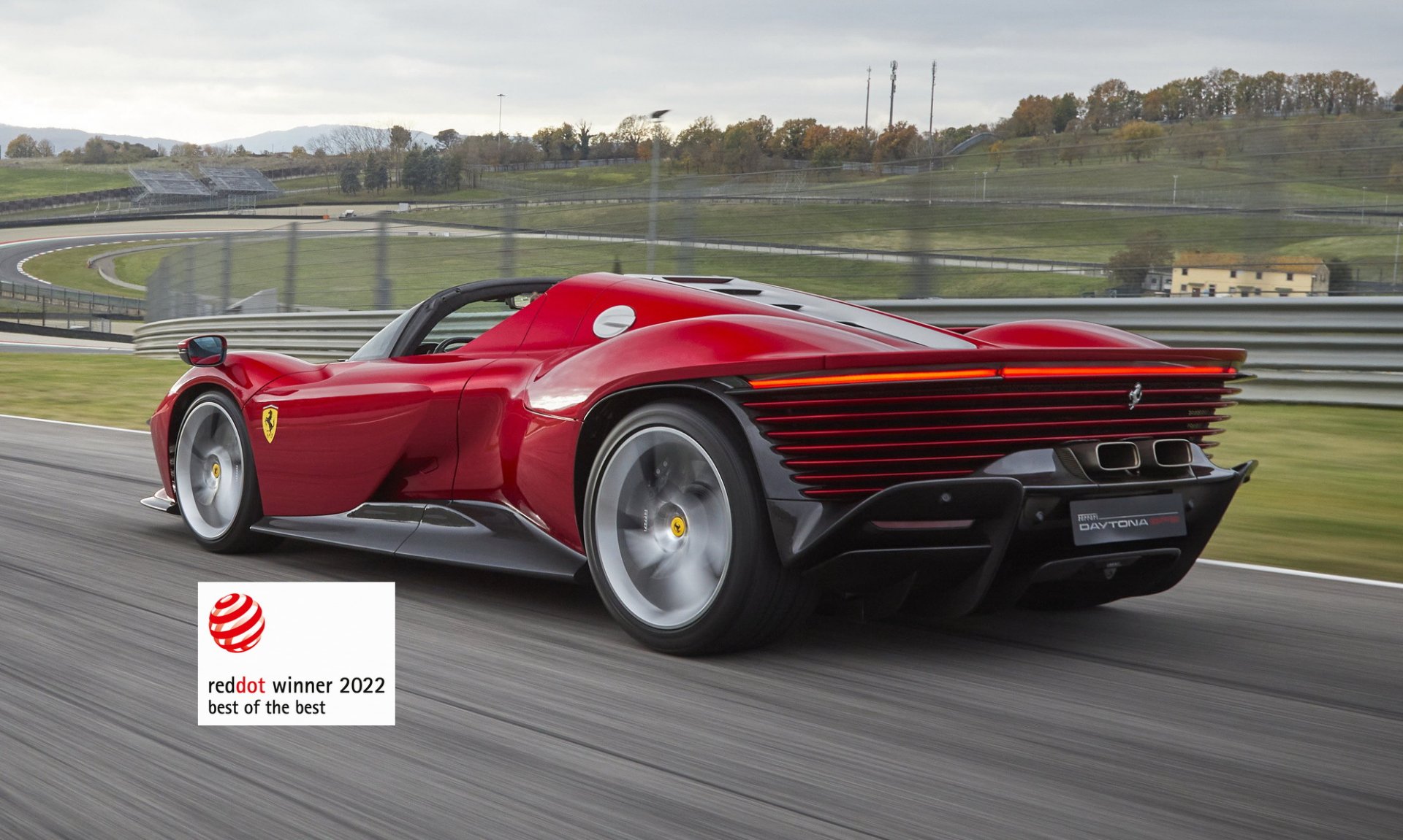 สวยได้โล่!! Ferrari Daytona SP3 คว้ารางวัล Best of the Best จาก Red Dot Design Award 2022