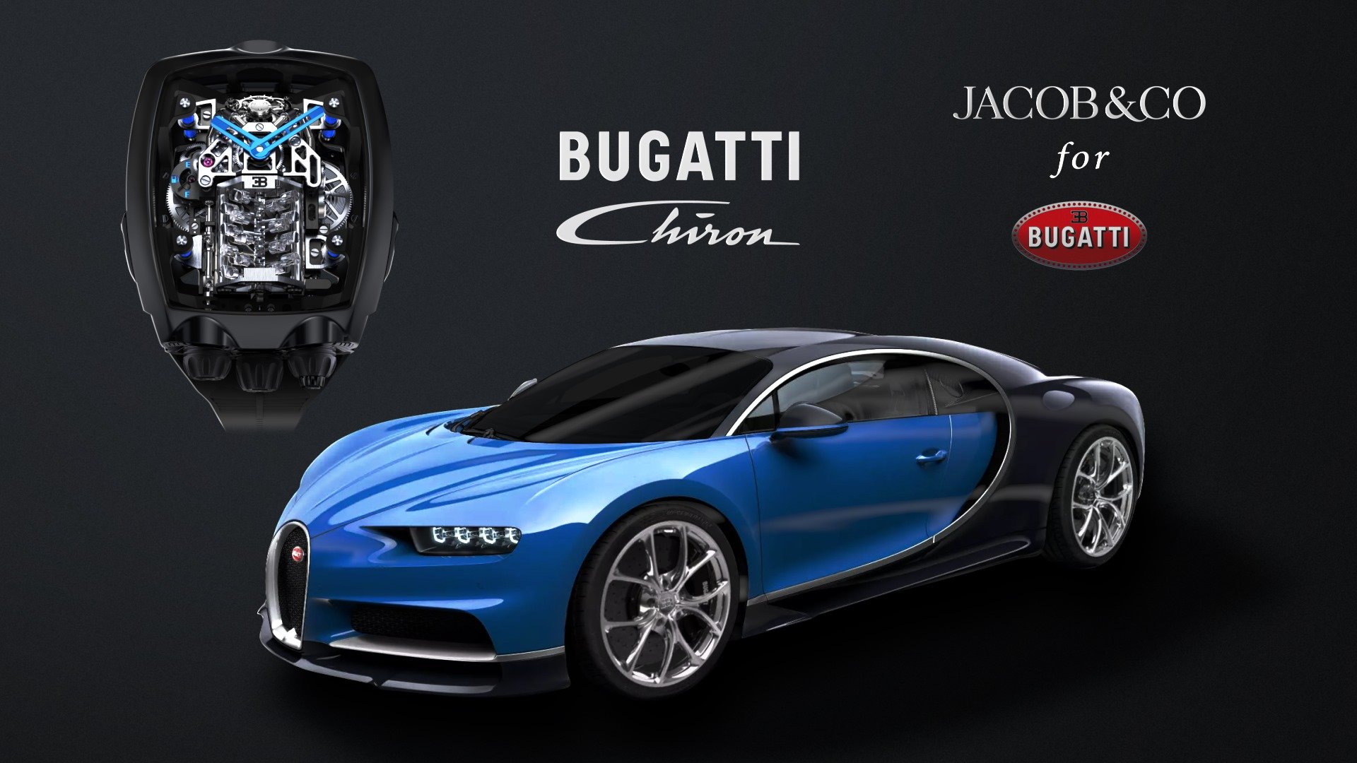 Jacob&Co Bugatti Chiron Tourbilon ยกเครื่อง W16 มาไว้บนข้อมือคุณ
