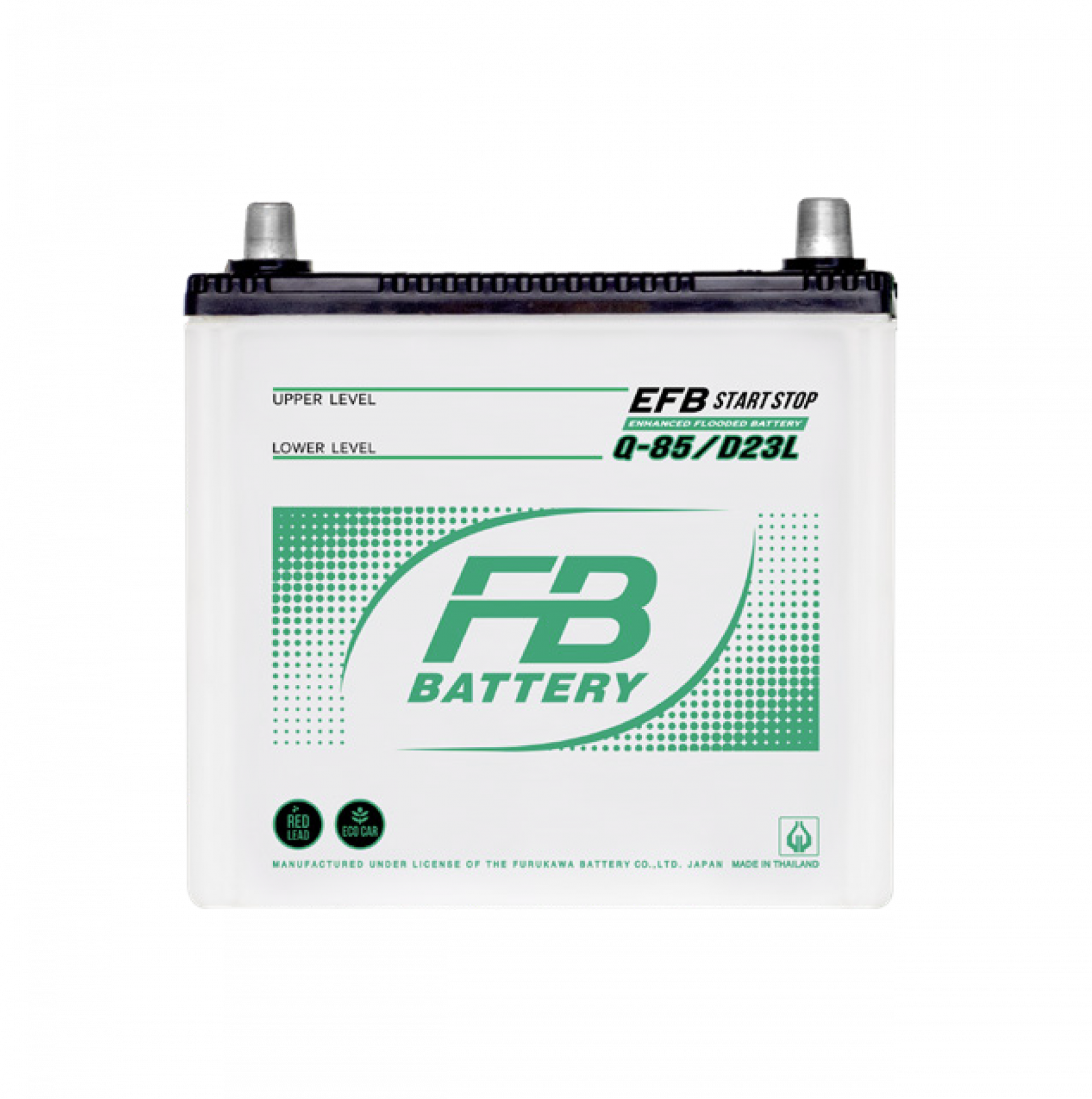 แบตเตอรี่ FB EFB Q-90L (EFB-Enhanced Flooded Battery Type) 12V 70Ah
