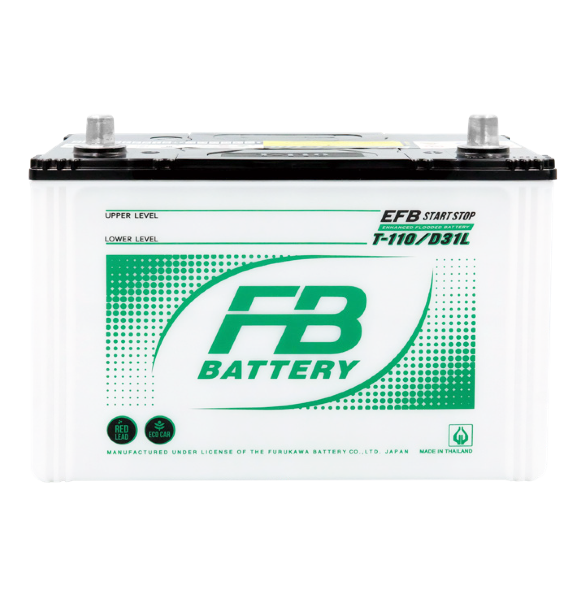Battery FB EFB T-110L (EFB-Enhanced Flooded Battery Type) 12V 90Ah -  rungseng