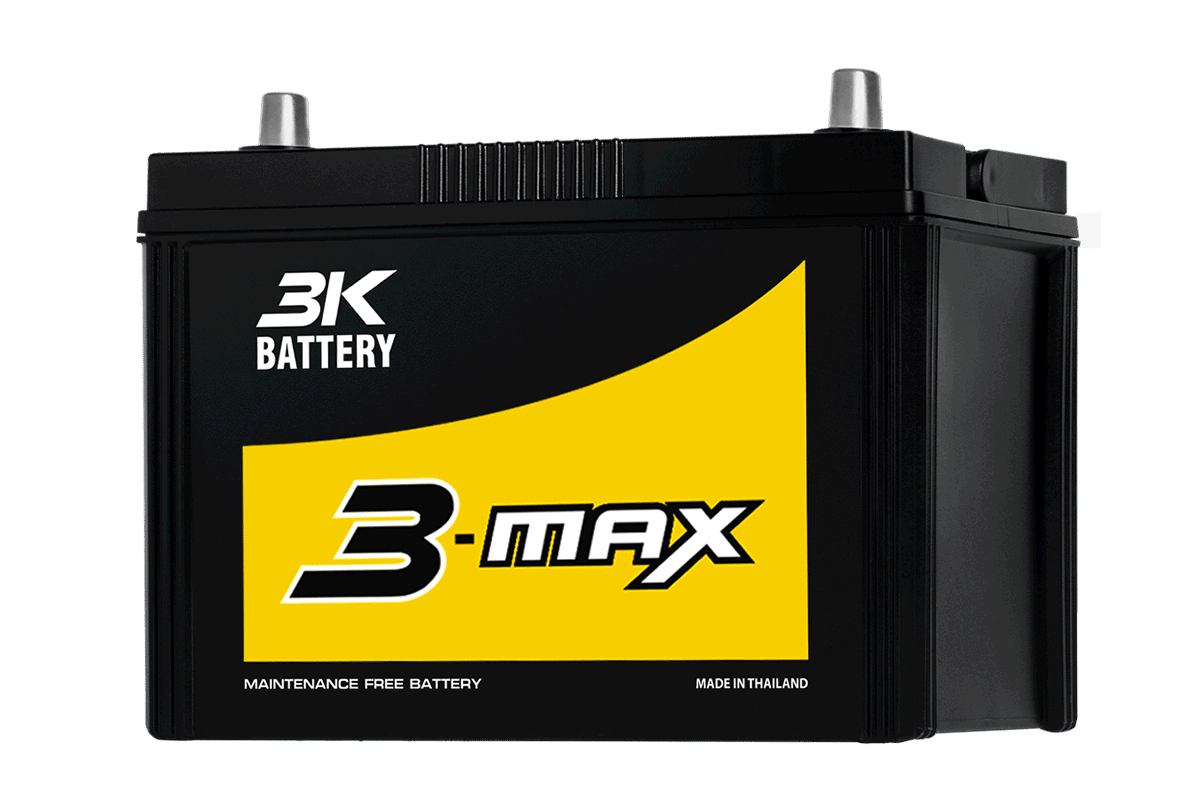 แบตเตอรี่ 3K MAX3000R (Maintenance Free Type) 12V 100Ah