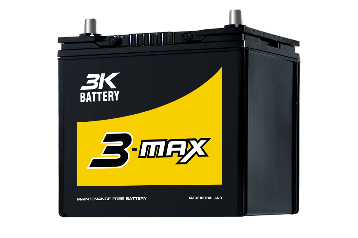 แบตเตอรี่ 3K MAX65L (Maintenance Free Type) 12V 50Ah