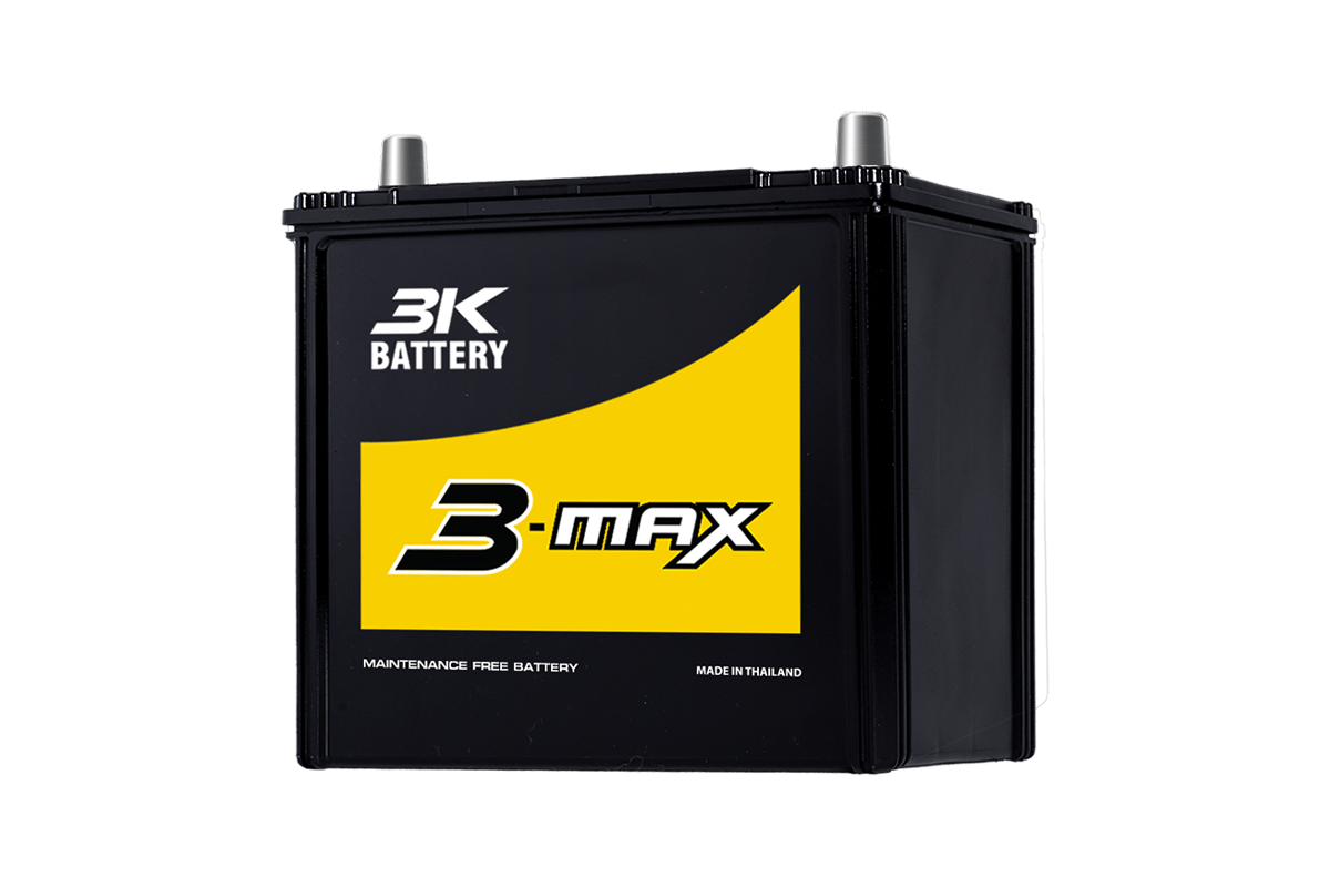 แบตเตอรี่ 3K MAX75L (Maintenance Free Type) 12V 65Ah