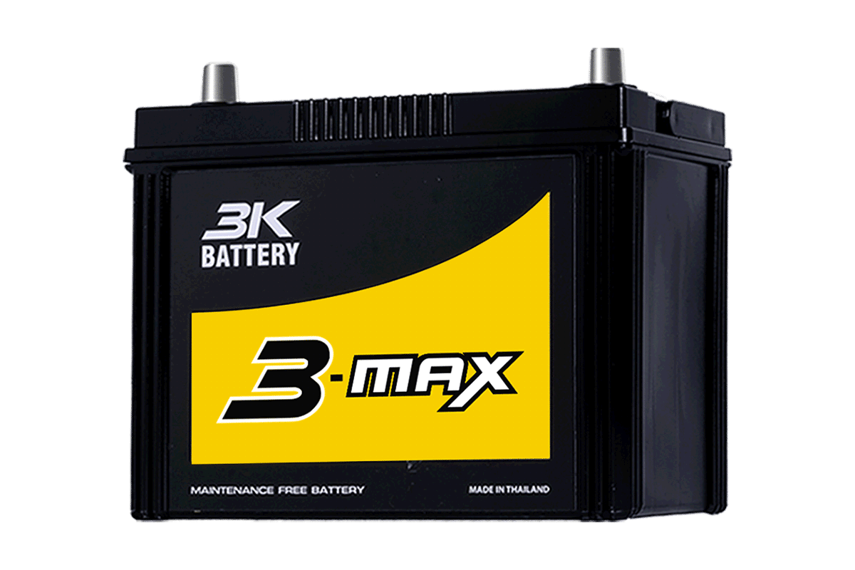 Battery 3K MAX95L (Maintenance Free Type) 12V 75Ah
