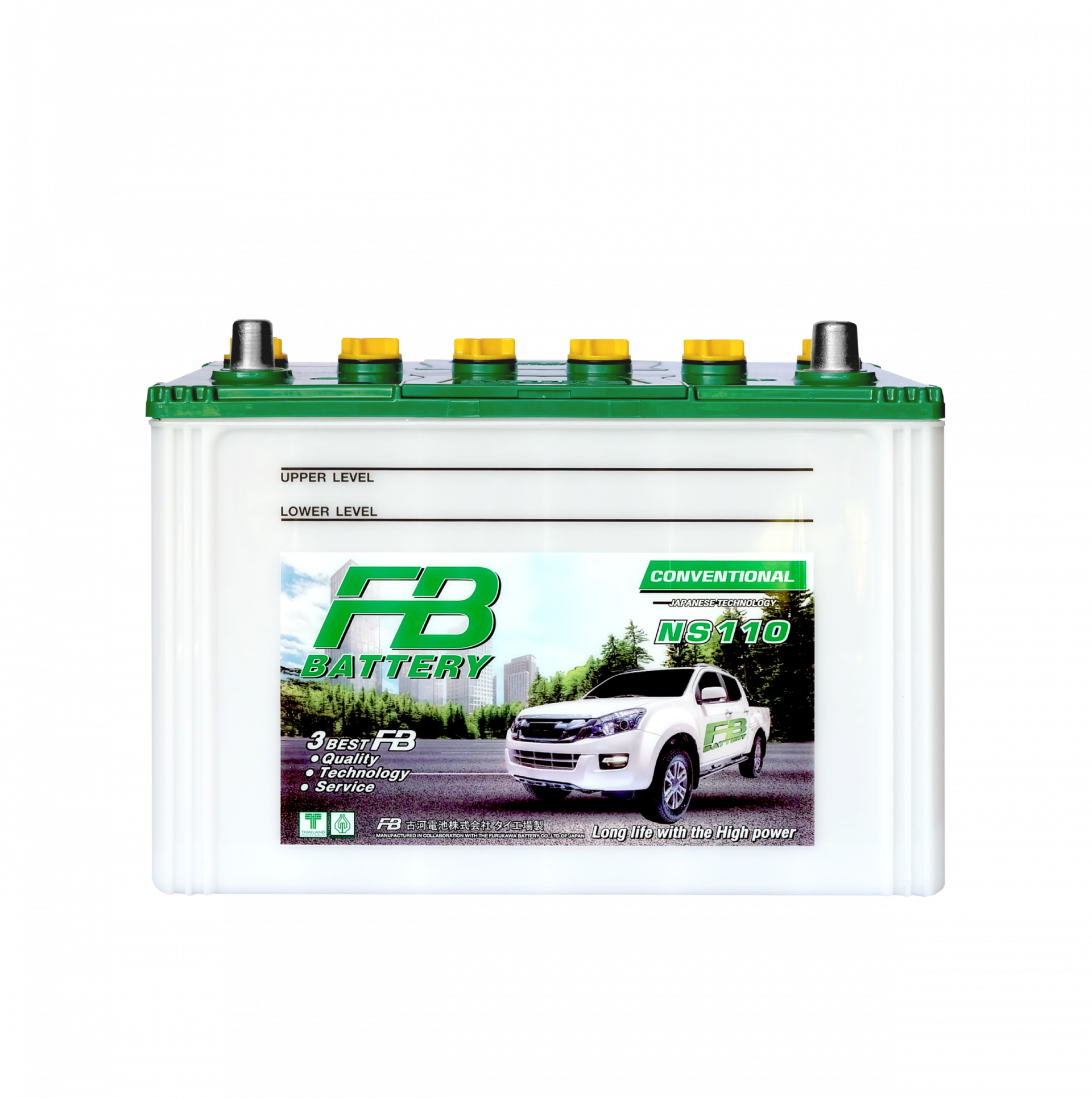 Battery FB NS110L (Conventional Type) 12V 80Ah