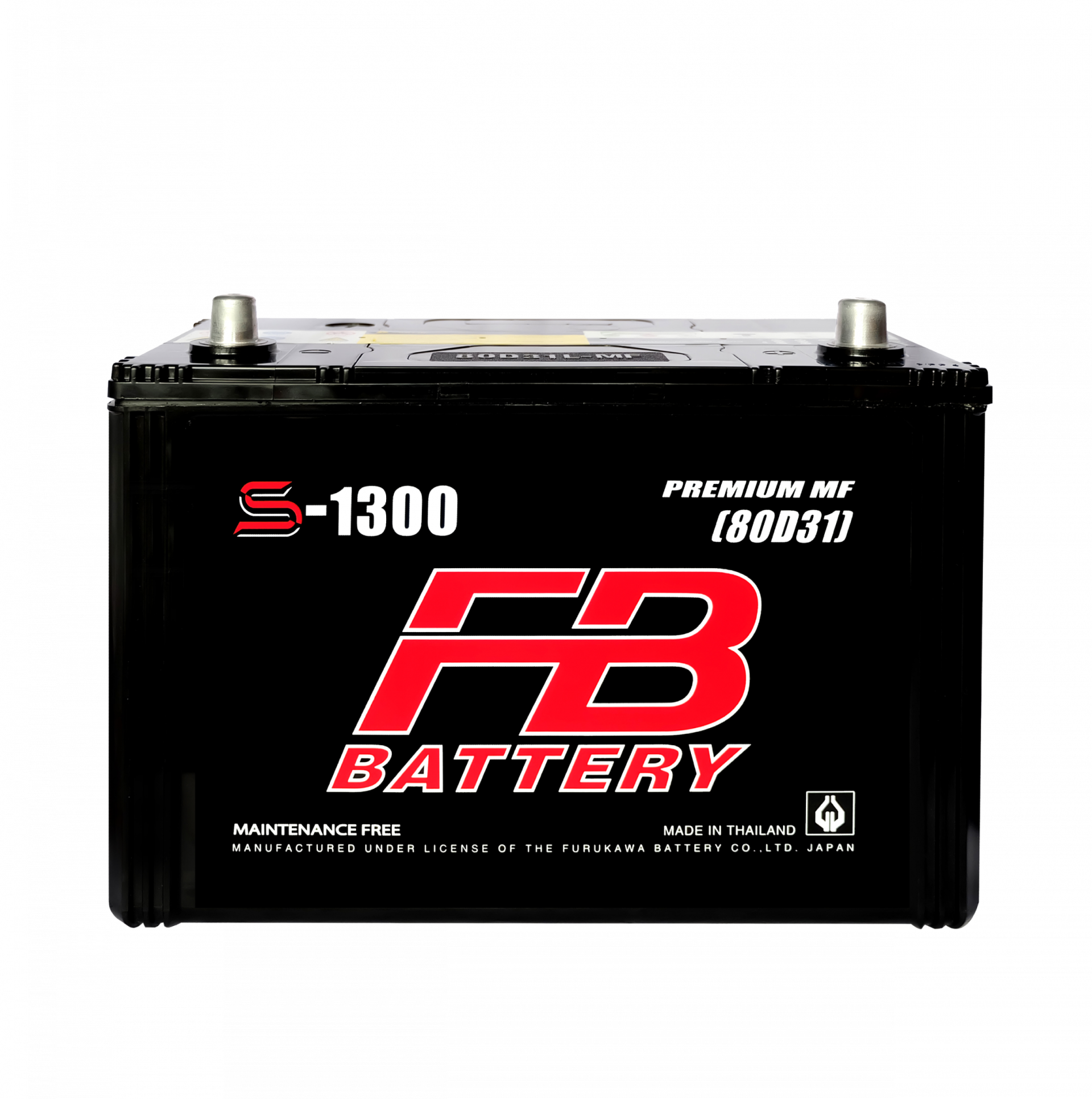 Battery FB S-1300L (Maintenance Free Type) 12V 80Ah