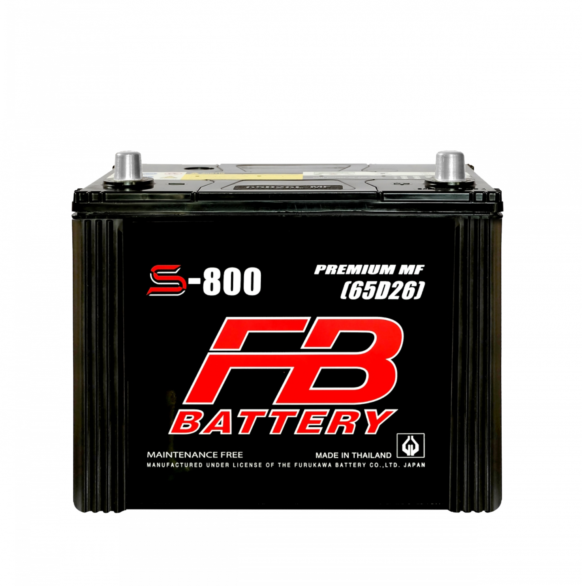 แบตเตอรี่ FB S-800L (Maintenance Free Type) 12V 65Ah