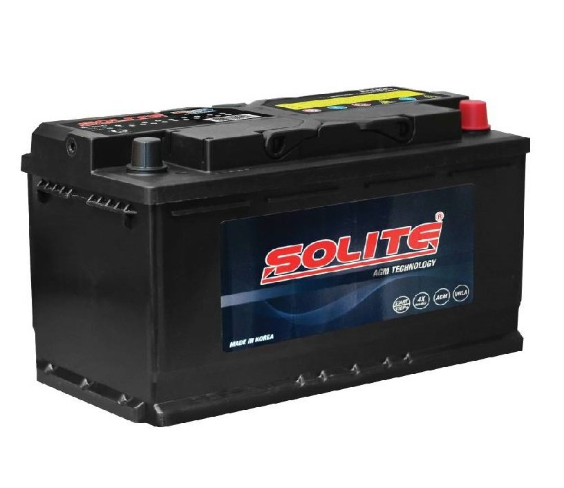 Baterías para autos SOLITE AGM 95Ah Start Stop 