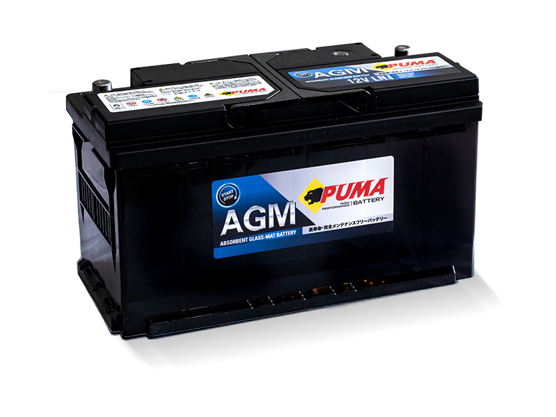 Battery PUMA AGM LN4 (Absorbent Glass Mat Type) 12V 80Ah - rungseng