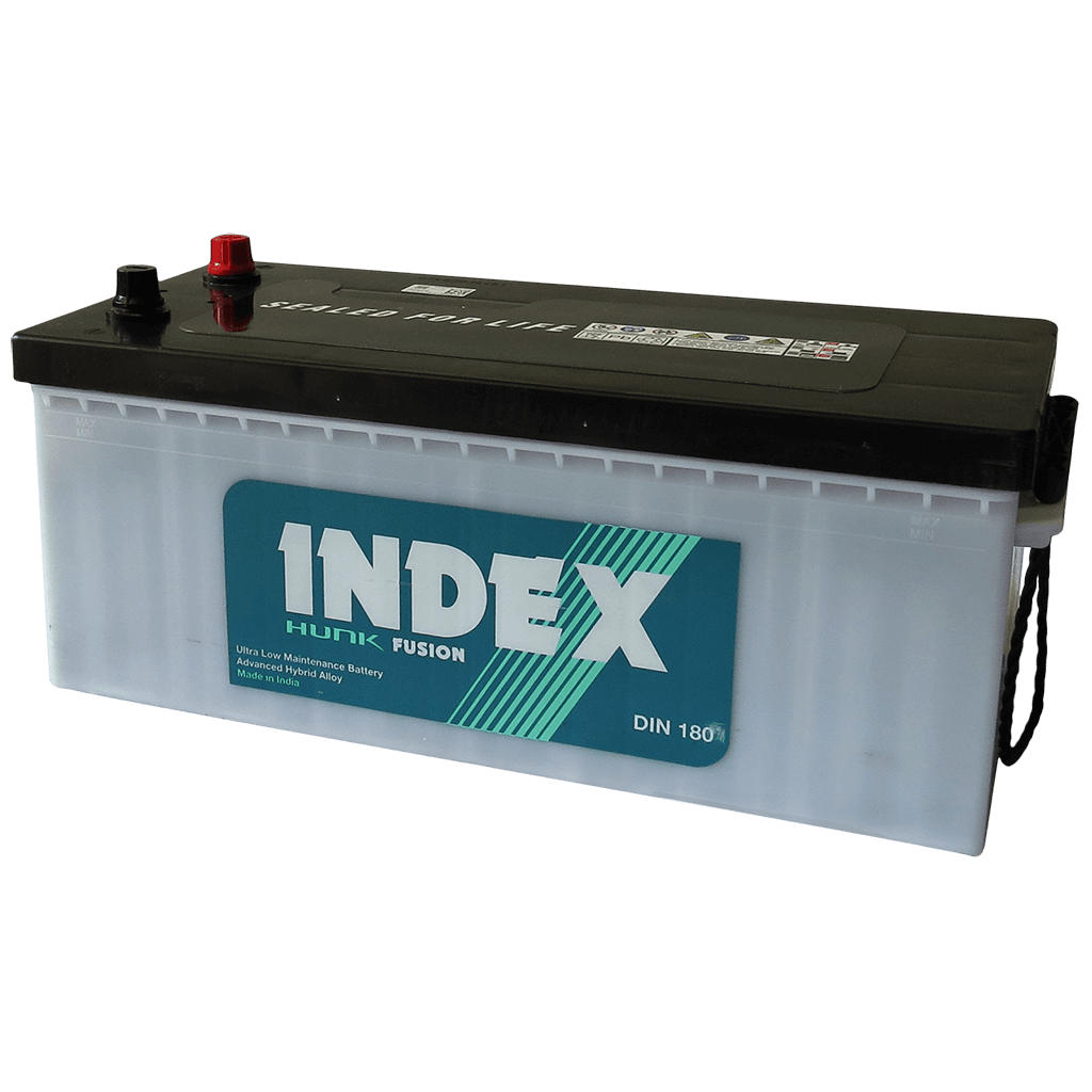 แบตเตอรี่ INDEX DIN180 HD (Sealed Maintenance Free Type) 12V 180Ah