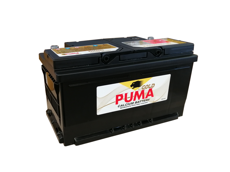 แบตเตอรี่ PUMA GOLD LBN4 (DIN80) (Sealed Maintenance Free Type) 12V 80Ah