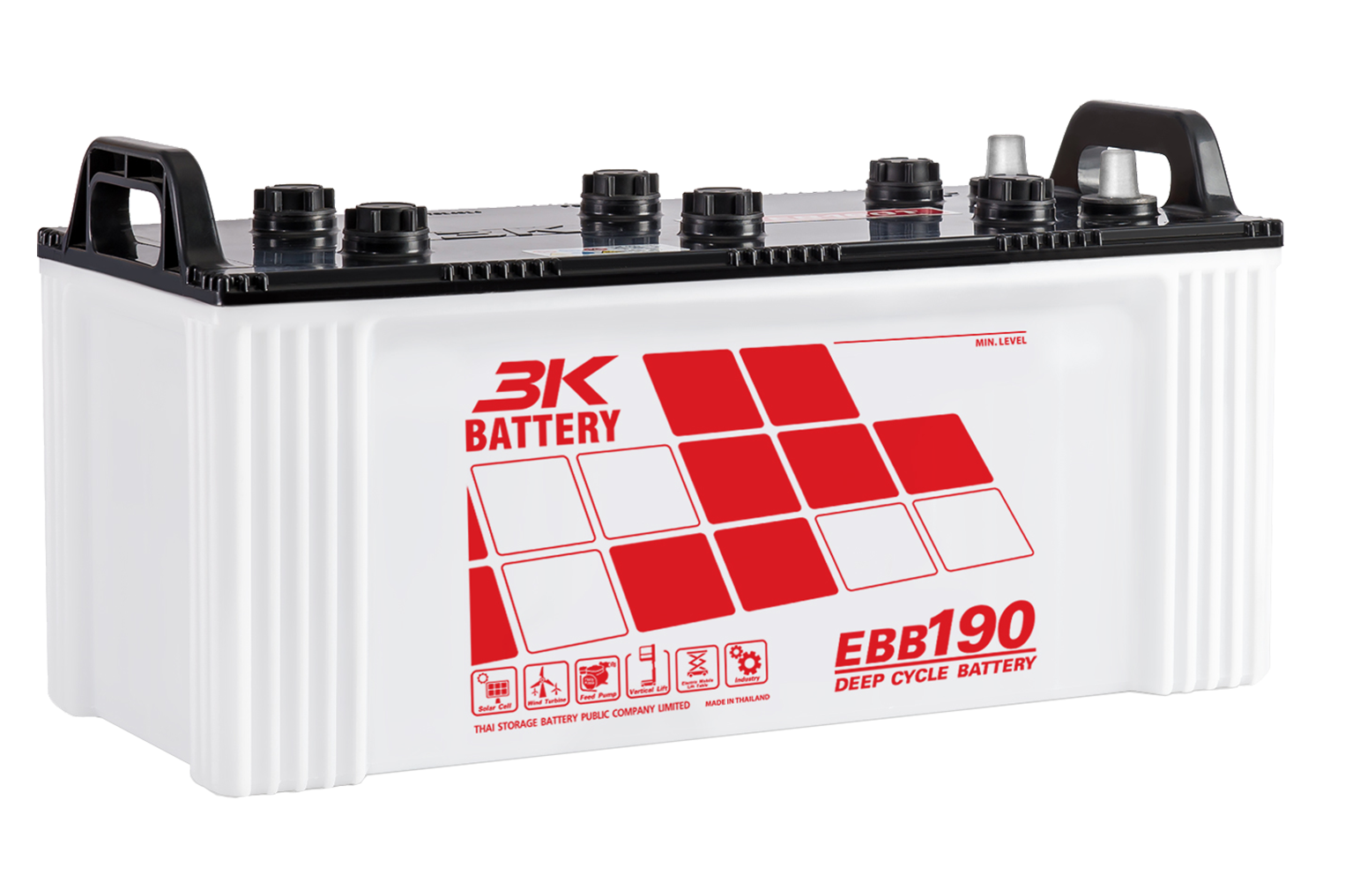 Battery Deep Cycle 3K EB160 12V 190Ah