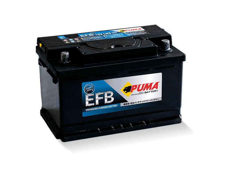 Battery PUMA EFB LN3 (EFB-Enhanced Flooded Battery Type) 12V 75Ah - rungseng