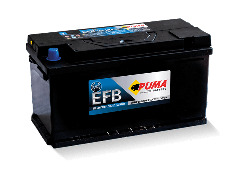 แบตเตอรี่ PUMA EFB LN4 (Enhanced Flooded Battery Type) 12V 86Ah