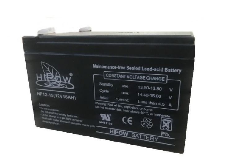 Battery HIPOW HP12-15 (VRLA Type) 12V 15Ah