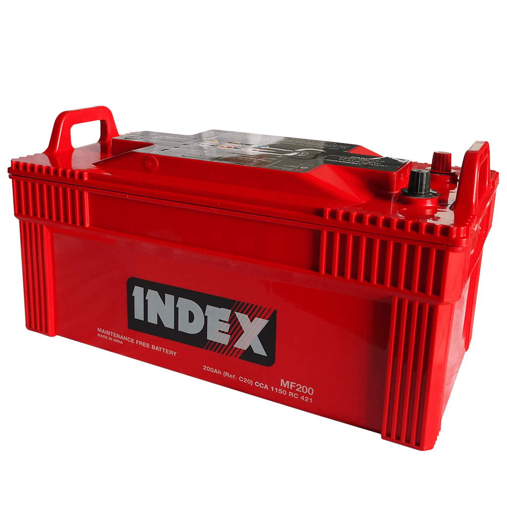 แบตเตอรี่ INDEX MF200 (Sealed Maintenance Free Type) 12V 200Ah