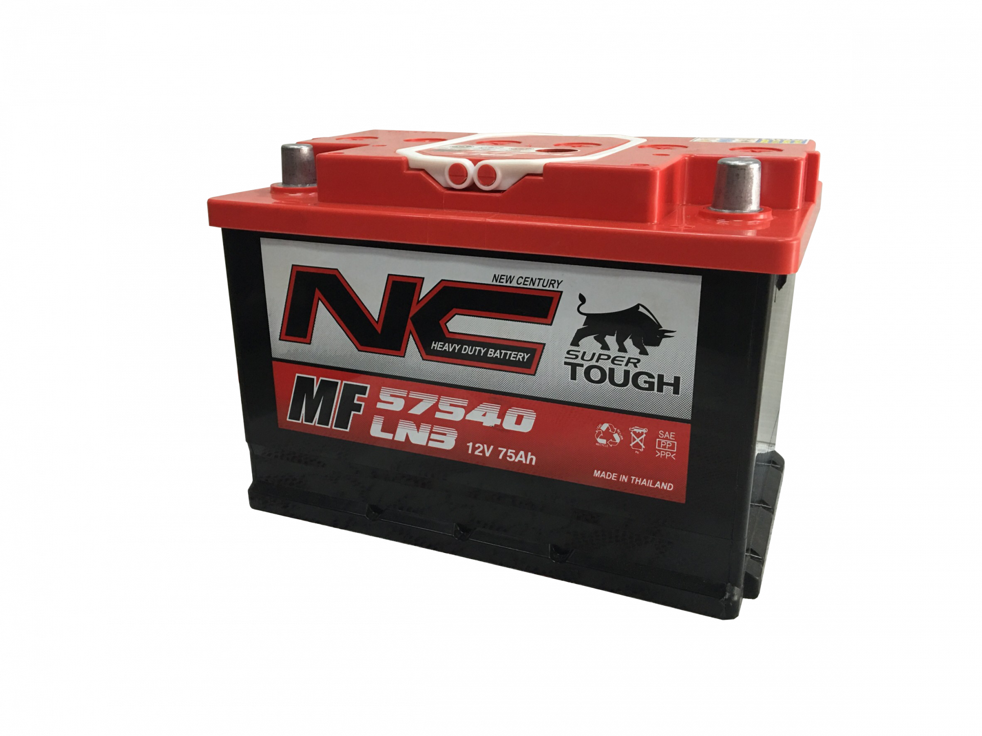 Battery NC LN3-MF (Maintenance Free Type) 12V 75Ah