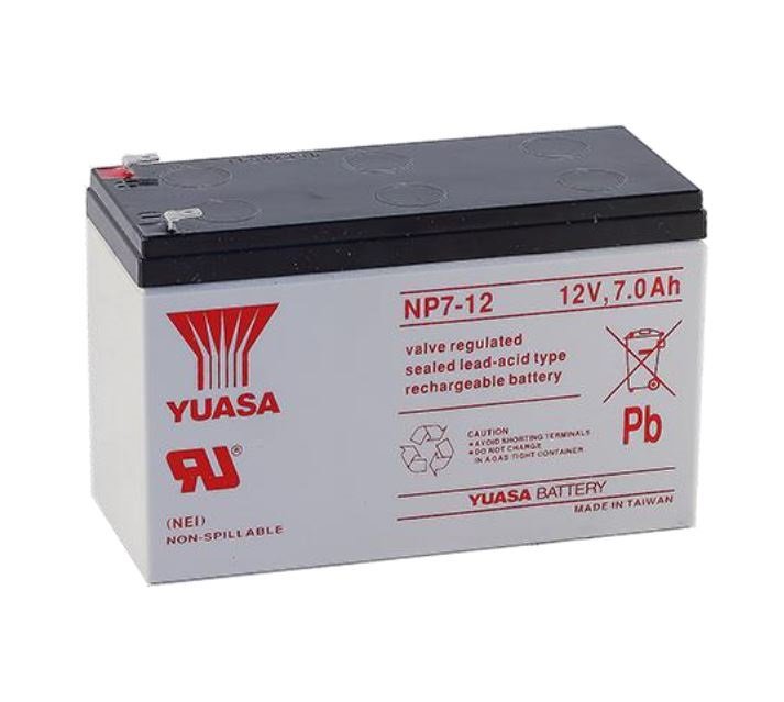 Battery YUASA NP7-12 (VRLA Type) 12V 7Ah - rungseng