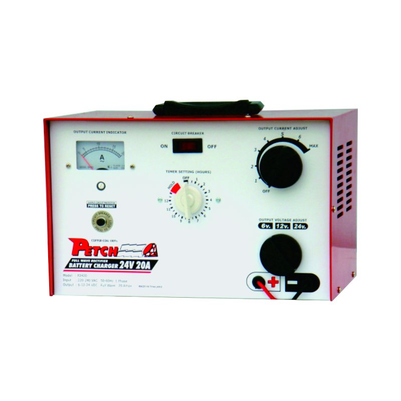 Battery Charger PETCH Model P2420 (Output 24V 20A Max)