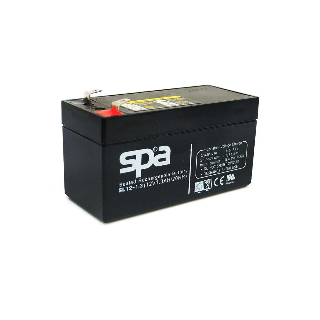 Battery SPA SL12-1.3 (VRLA Type) 12V 1.3Ah