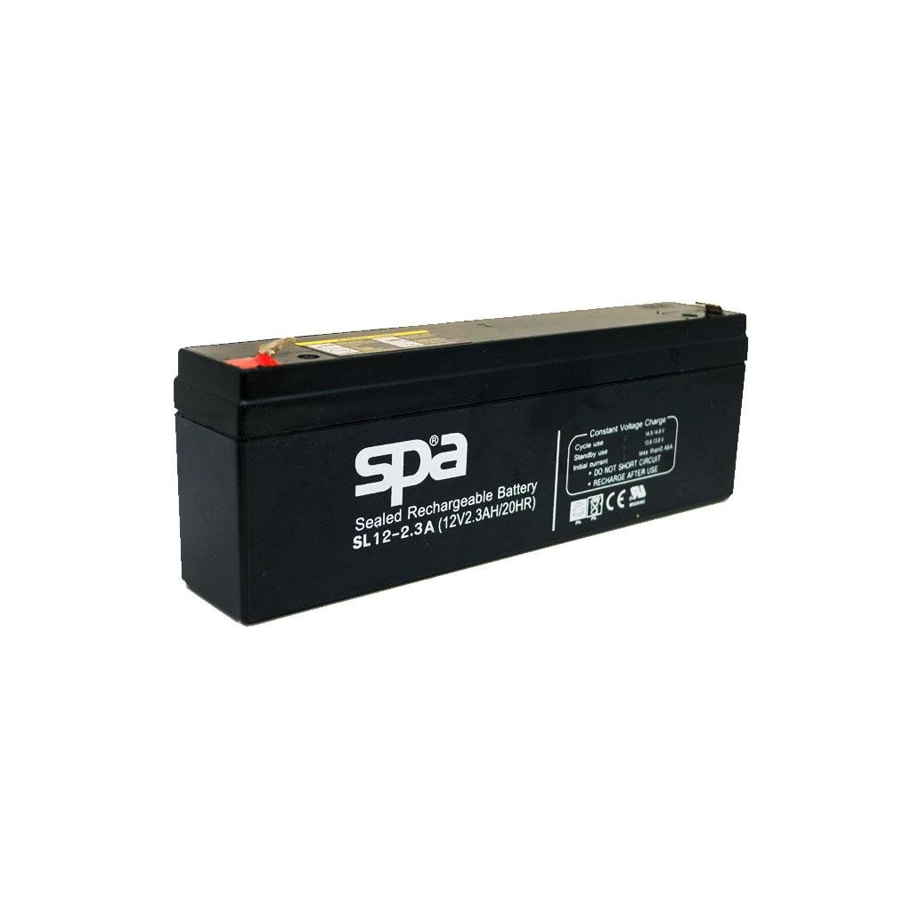 Battery SPA SL12-2.3 (VRLA Type) 12V 2.3Ah