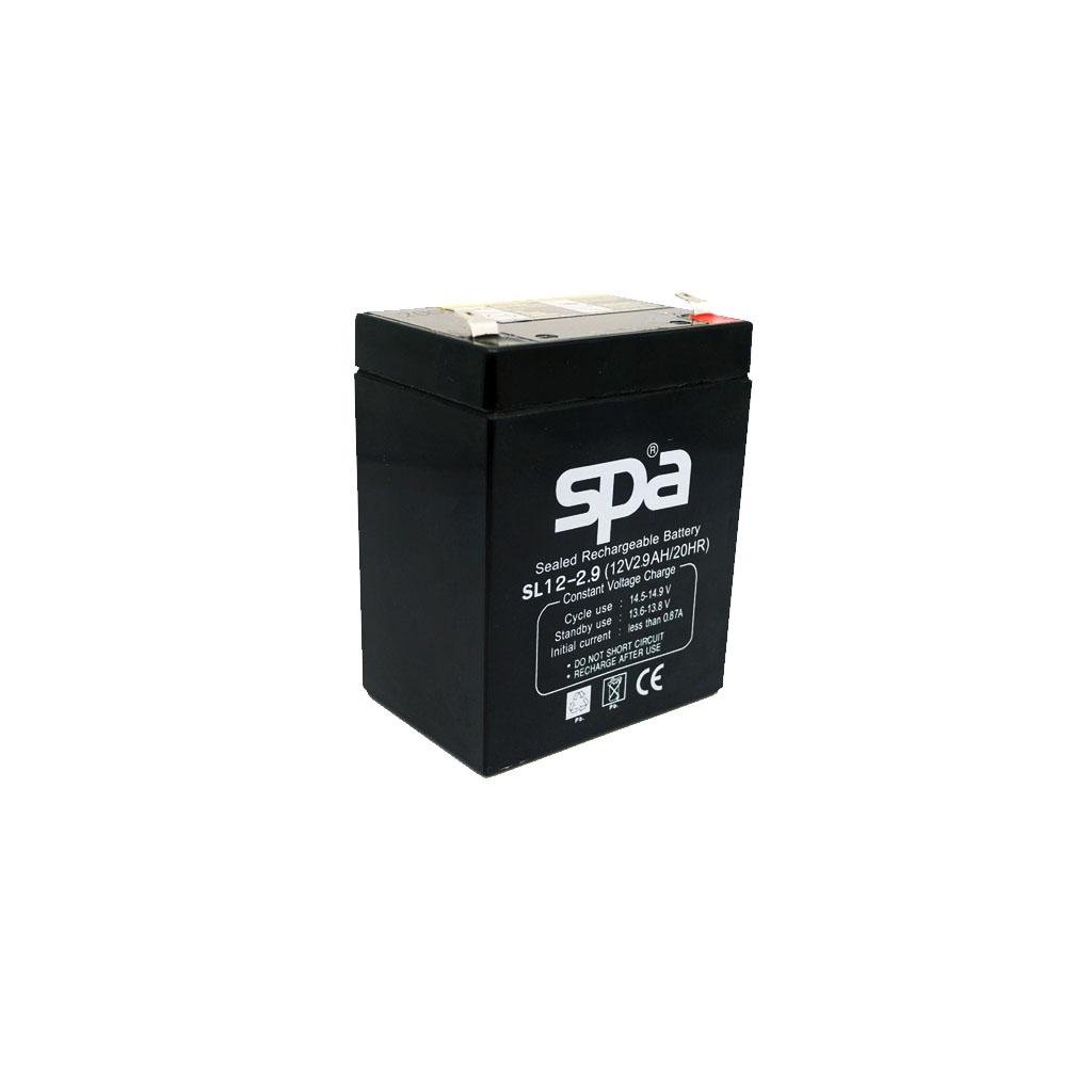 Battery SPA SL12-2.9 (VRLA Type) 12V 2.9Ah