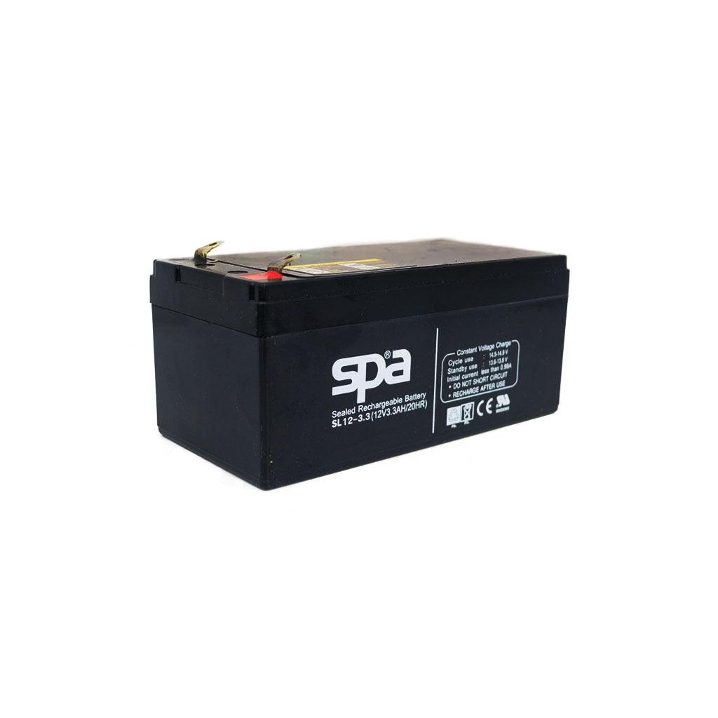 Battery SPA SL12-3.3 (VRLA Type) 12V 3.3Ah