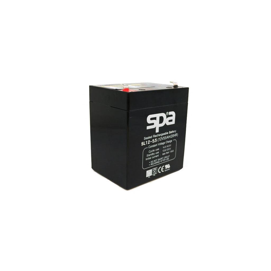 แบตเตอรี่ SPA SL12-5.5 (VRLA Type) 12V 5.5Ah