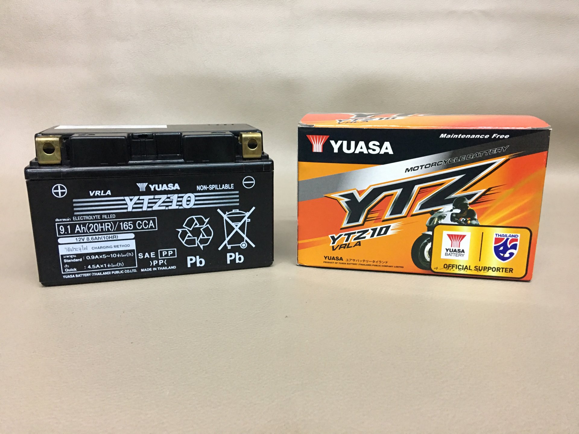 Yuasa YTZ10S batería