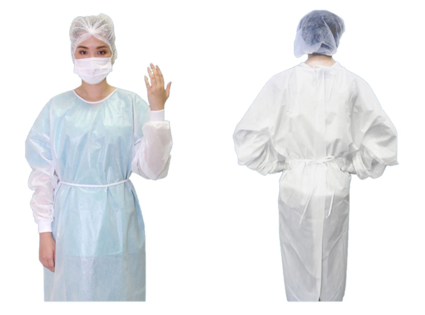 Isolation Gown Laminate 35g.