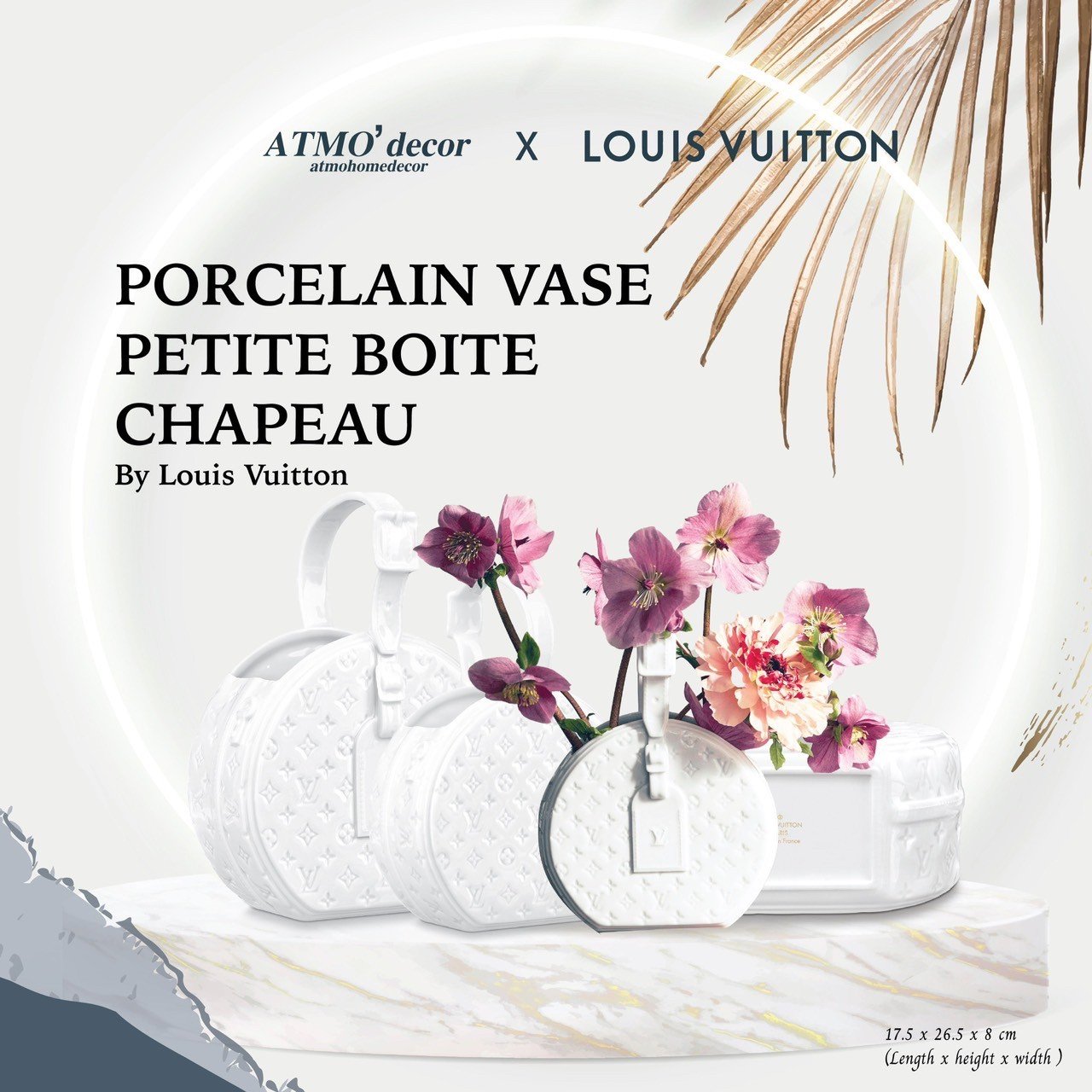 The best dupe for the Louis Vuitton porcelain vase petite boite chapea