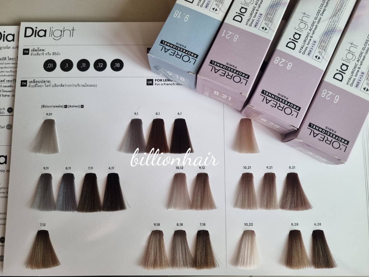 NEW Loreal Dialight สีเคลือบพร้อมบำรุงเส้นผมโฉมใหม่