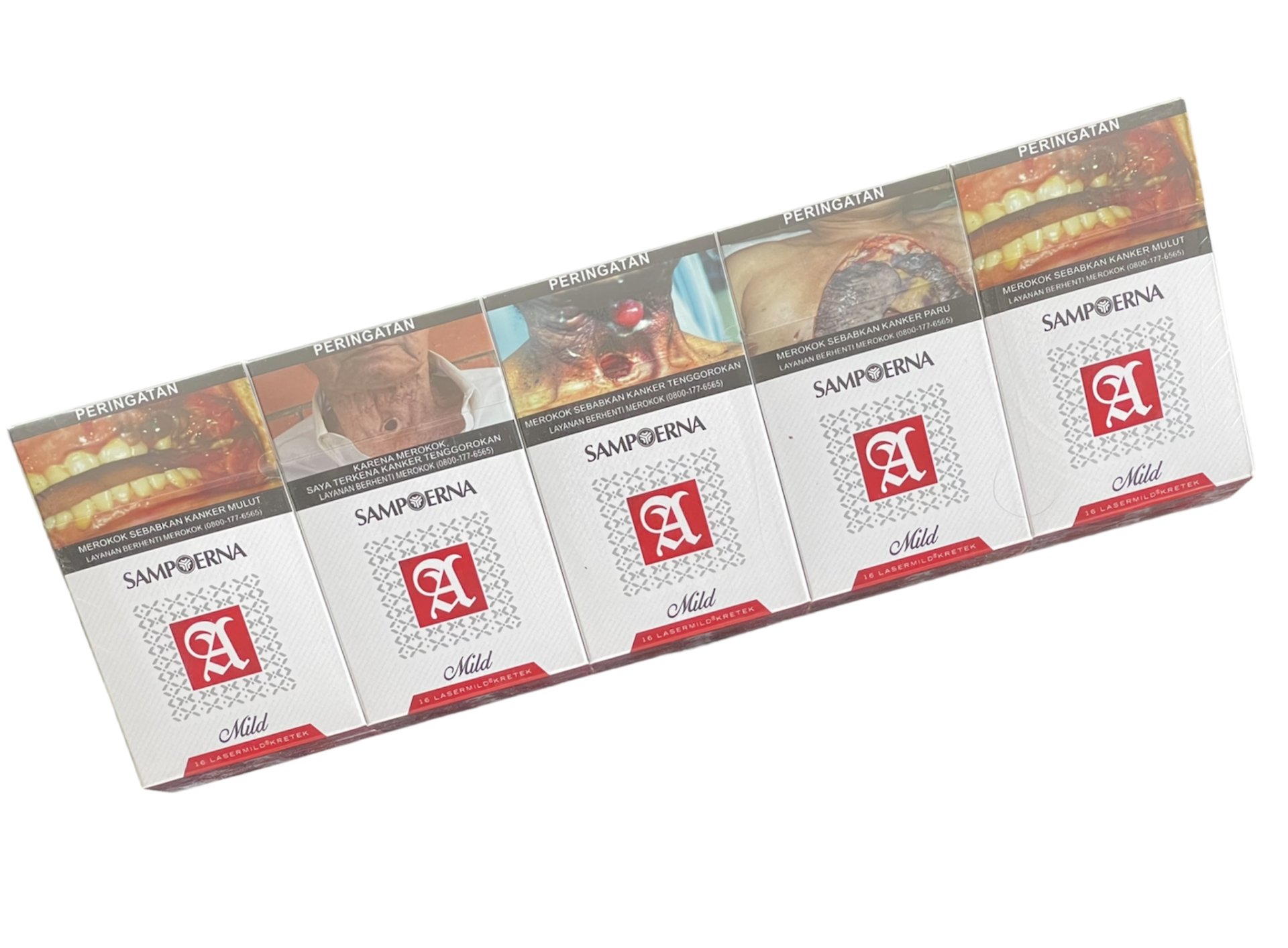 Rokok Sampoerna Mild Merah 16 @ 1 slop isi 10 - waroenganni