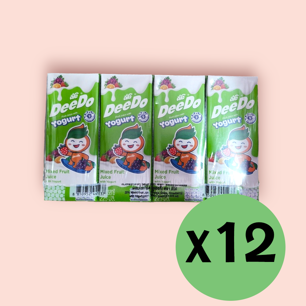 ดีโด้ โยเกิร์ต สีเขียว 10บาท ลัง4โหล