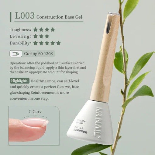 L003 Builder Base Coat Nail Gel Polish