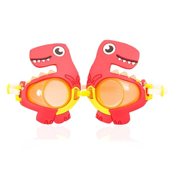 แว่นตาดำน้ำเด็ก Red Dino 