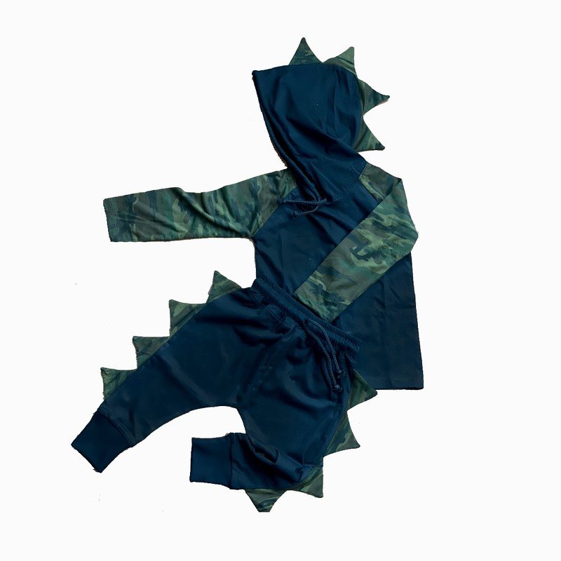มาใหม่ Dino camo hoodie set !!
