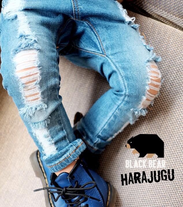 Black bear jean ยีนส์เด็ก สไตล์ผู้ใหญ่