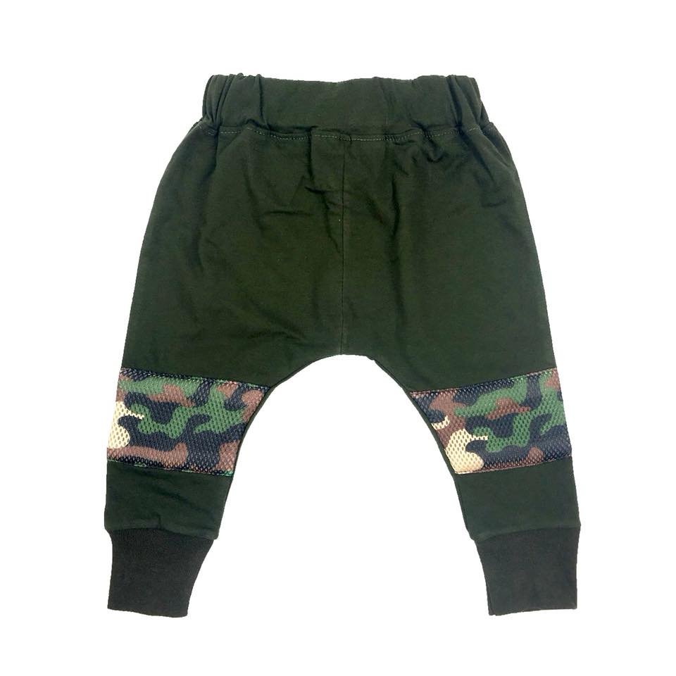 กางเกงเด็กแข้งทหาร 
