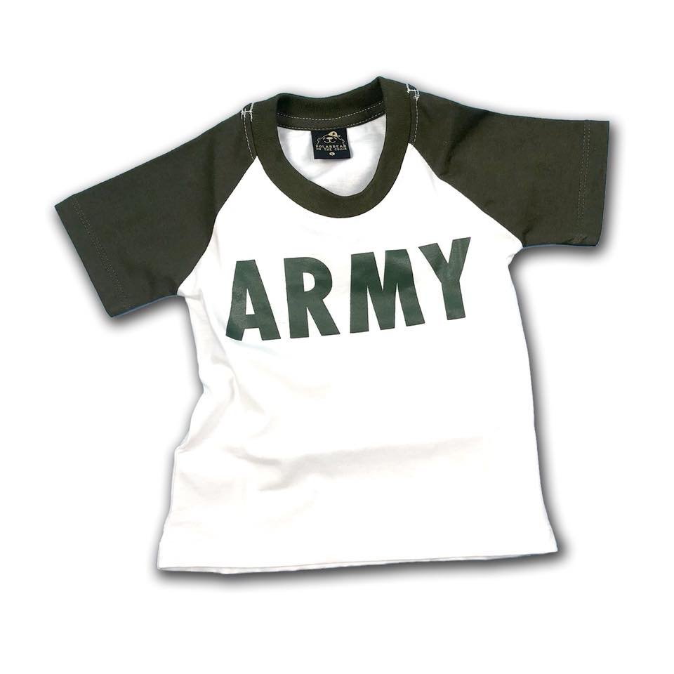เสื้อ army ทรงเบสบอลแขนขี้ม้า