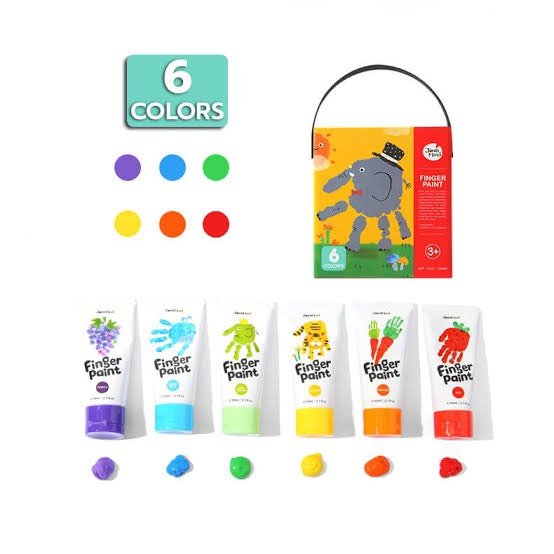 สีทามือฟิงเกอร์เพ้นต์ไร้สารพิษ