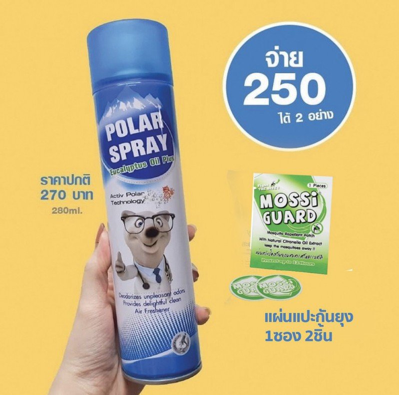 สเปรย์ปรับอากาศ Polarspray