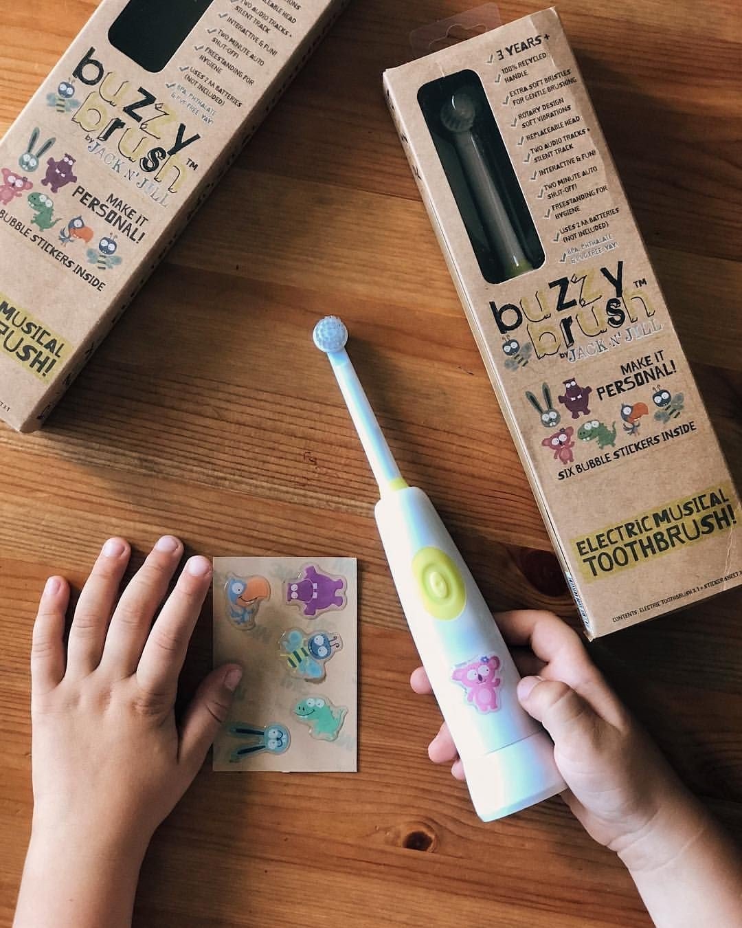  Jack N' Jill Electric Musical toothbrush (Buzzy Brush)