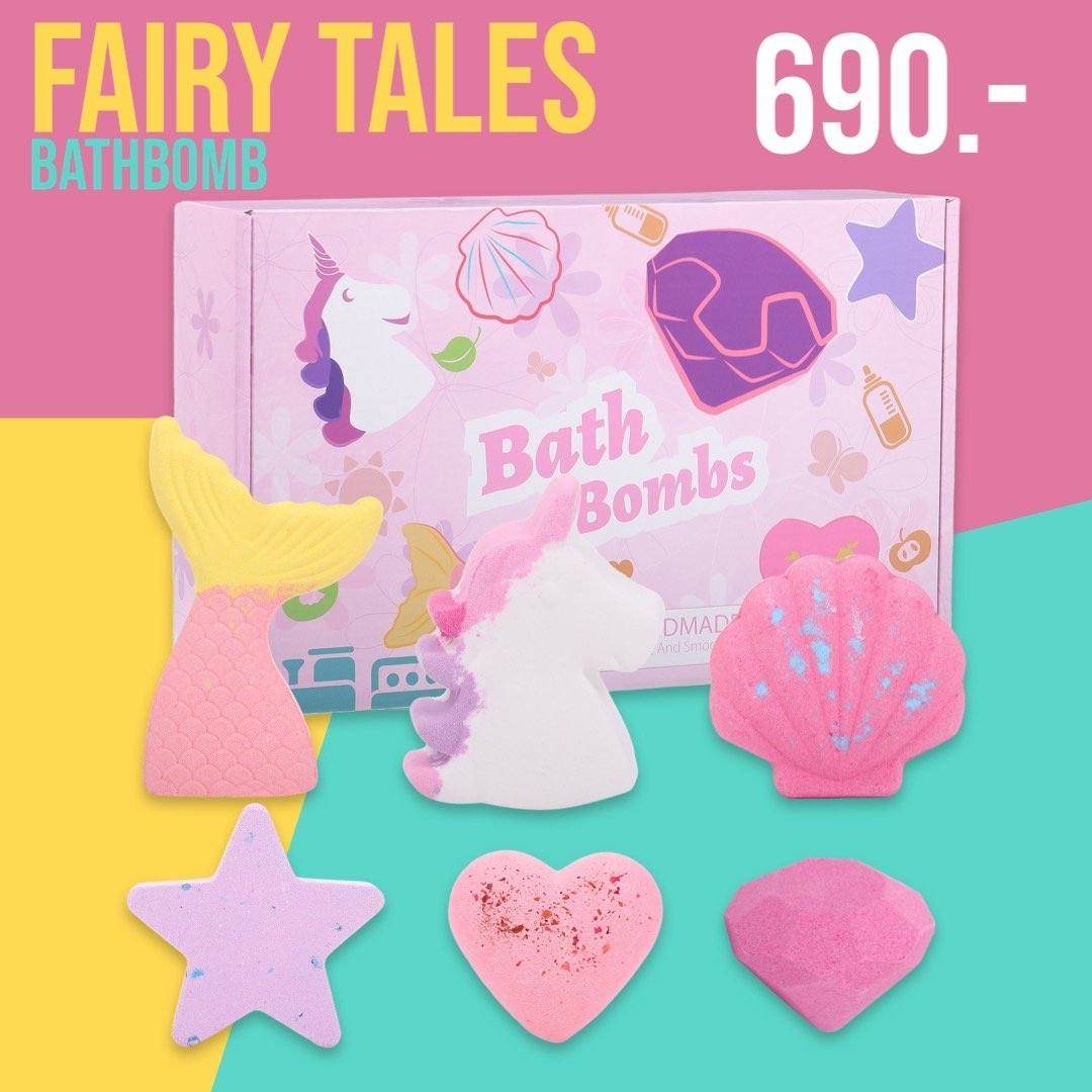 Fairy Tales Bathbomb (6 ลูกต่อเซ็ต) 