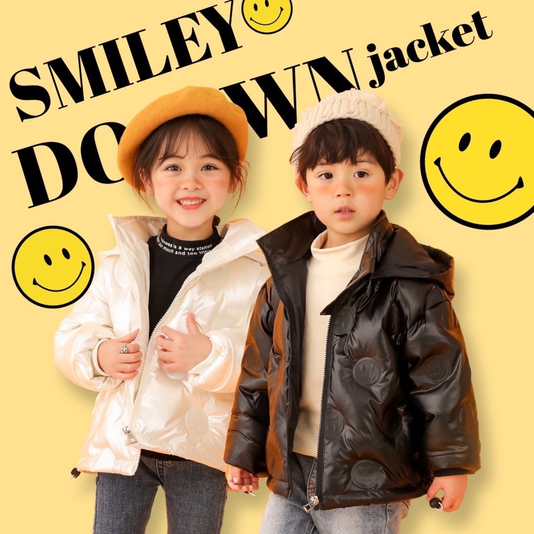 Smiley down jacket (STREET165)