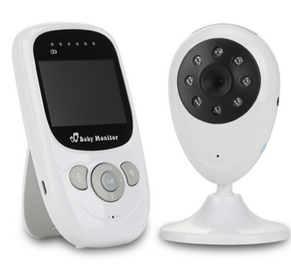 BABY MONOTOR 2.4 Wireless LCD Screen Vision Camera  Temperature Monitoring Two-way Talk Back เบบี๋มอนิเตอร์