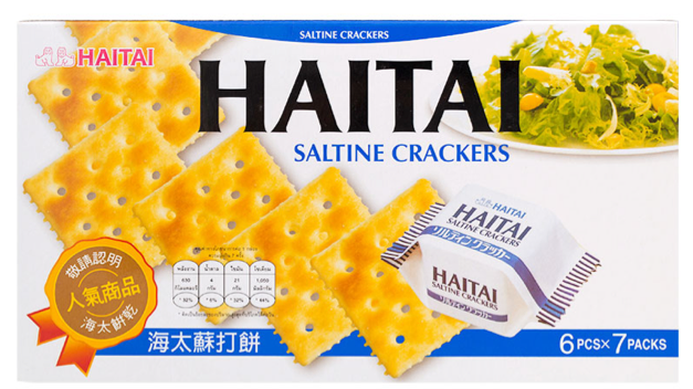 HAITAI SALTINE CRACKER แครกเกอร์รสเกลือ / อาหารเช้า